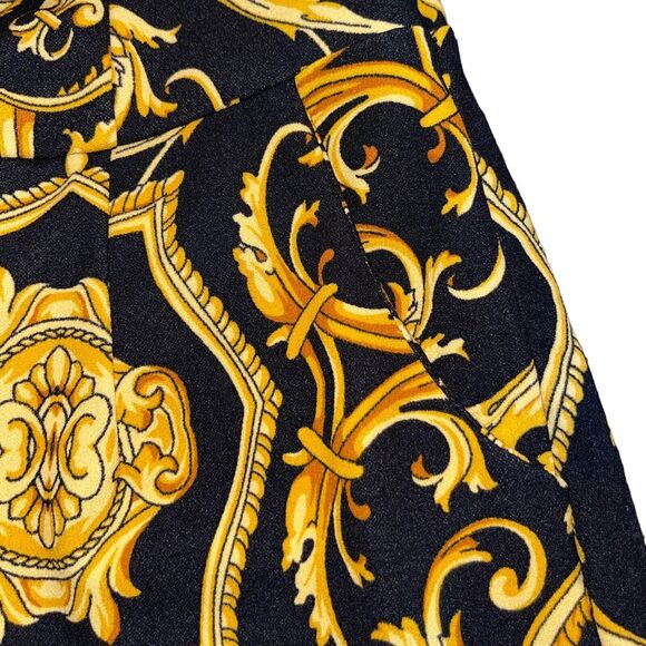 Jumpsuit Tapestry Print Off Shoulder Bodysuit - Picture 7 of 9